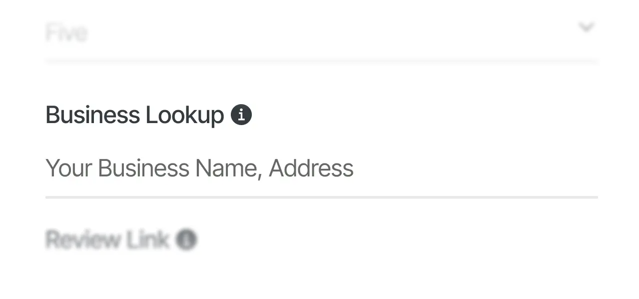 Business Lookup